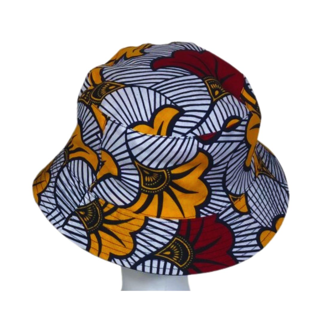 African Print Bucket Hats