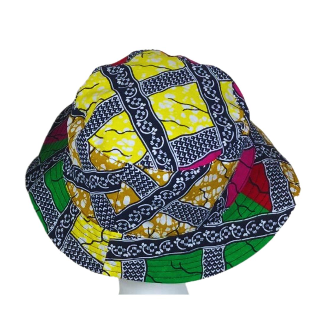 African Print Bucket Hats