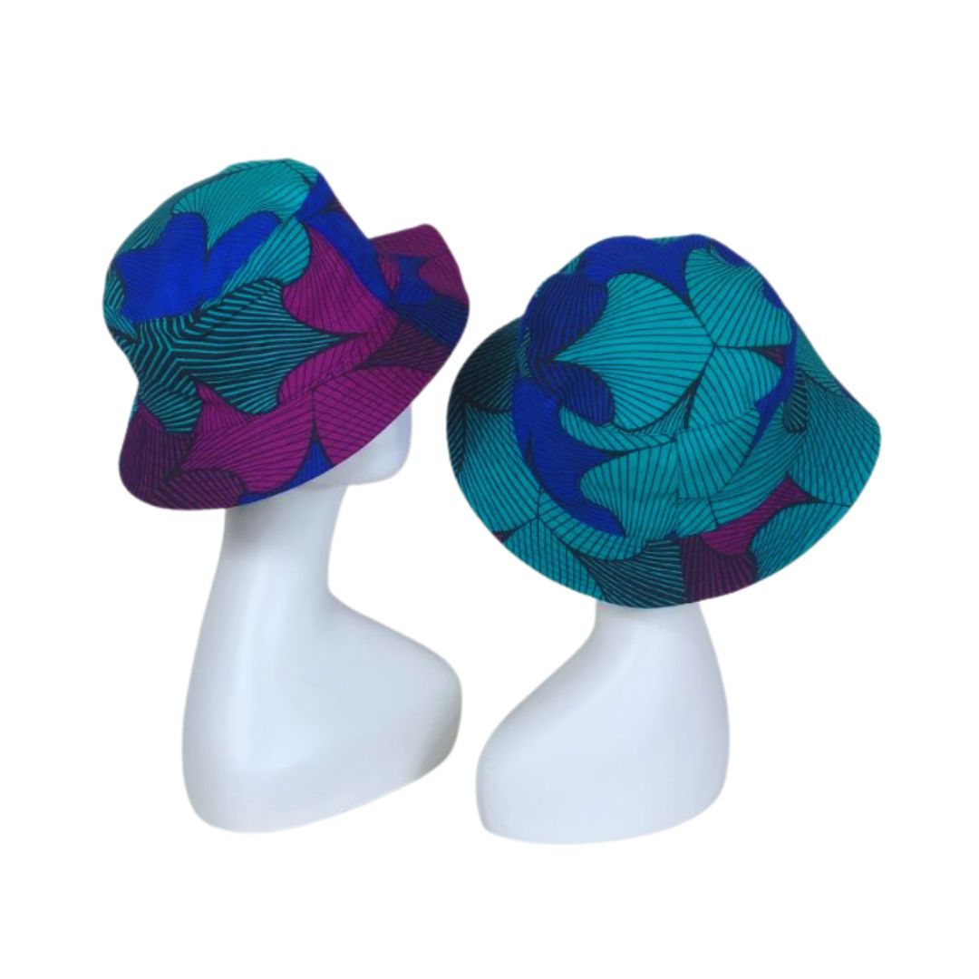 African Print Bucket Hats