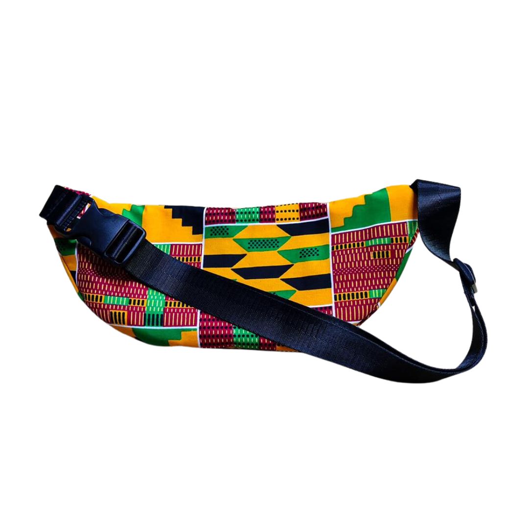 African Print Waist Bags