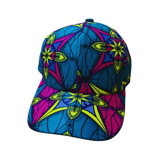 African Print Baseball Hats