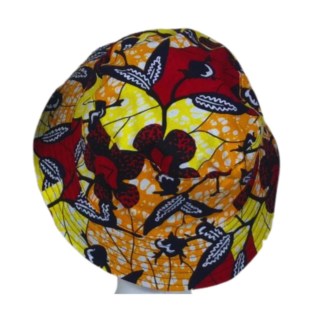 African Print Bucket Hats